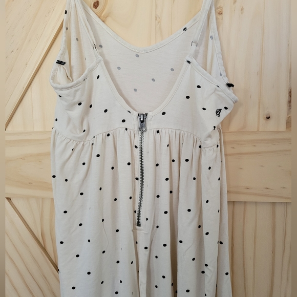 Volcom cream polka dot dress - Picture 2 of 4